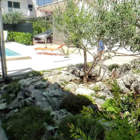 Panoramic In Kastel Stafilic 100 M² Shared Pool Διαμέρισμα *